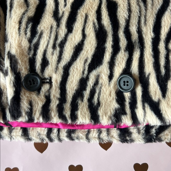 MOTHER the blaze of glory faux fur blazer NWOT - Picture 4 of 6